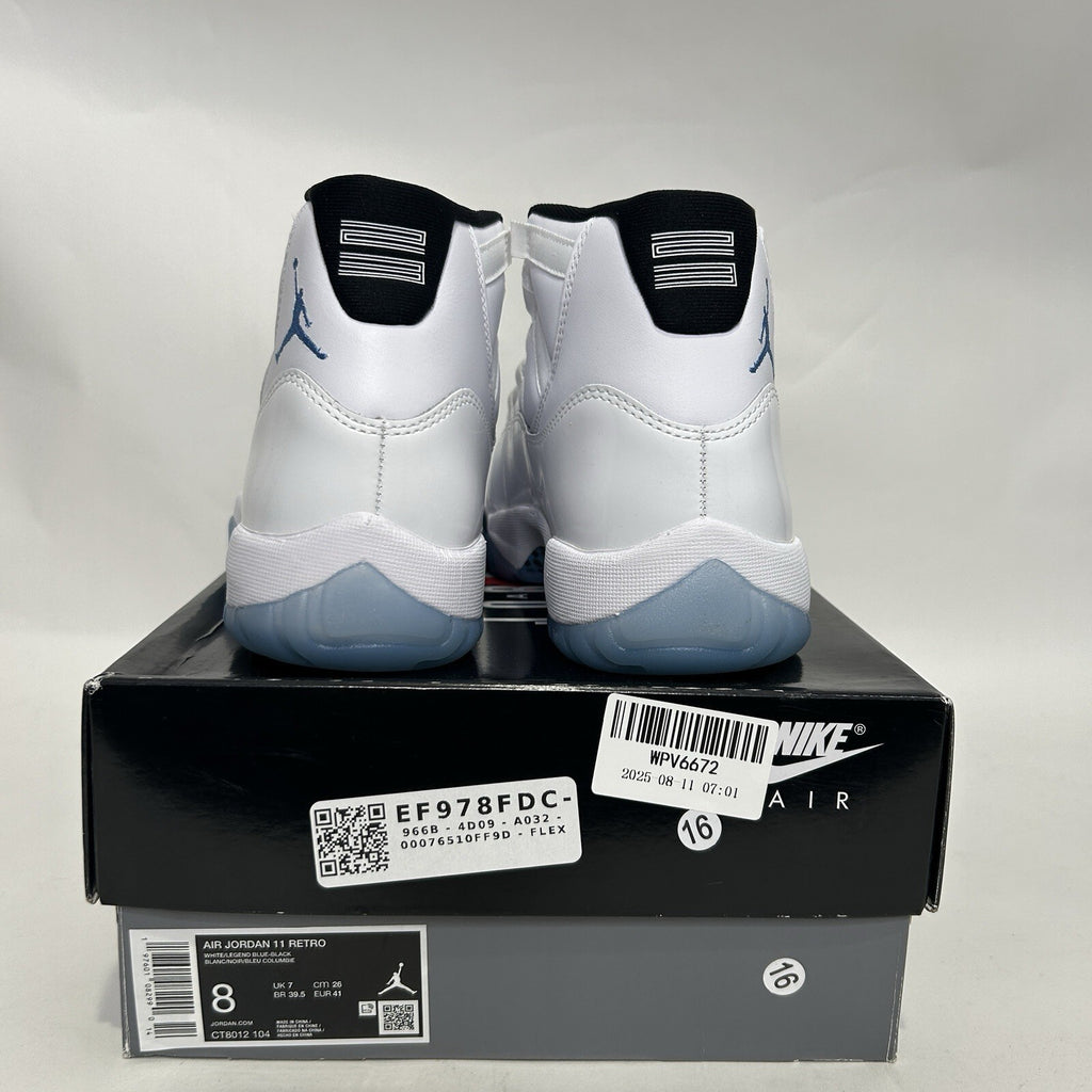 Nike Air Jordan 11 Retro OG “Legend Blue/Columbia” CT8012-104 Men’s 8 New