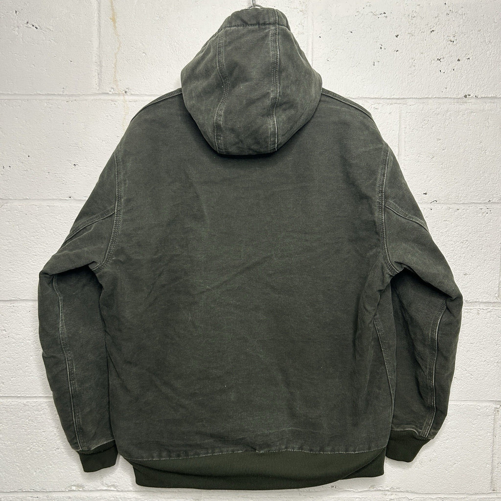 Y2K Carhartt Quilted Active Jacket “Moss Green” WJ130 MOS Men’s XL