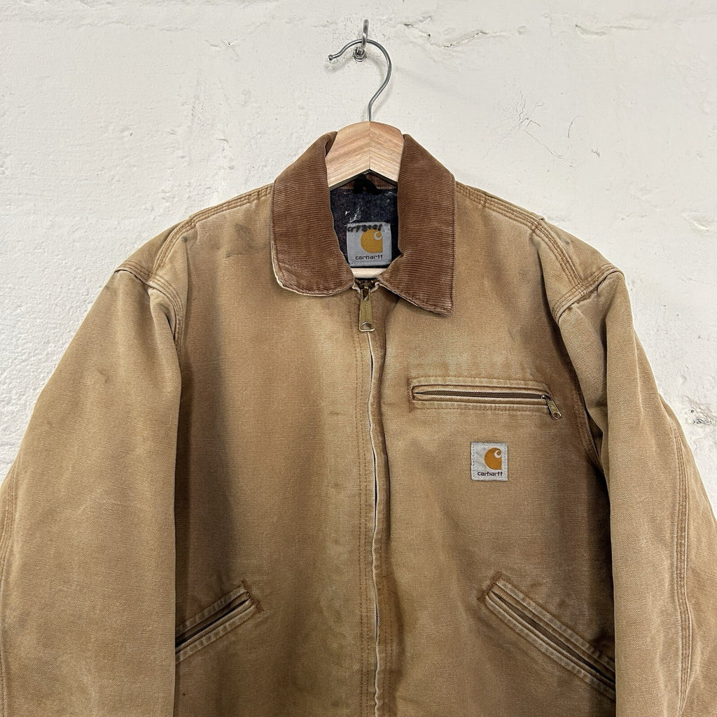 Vintage Carhartt Blanket-Lined Detroit Jacket “Brown” J01 BRN Men’s Small
