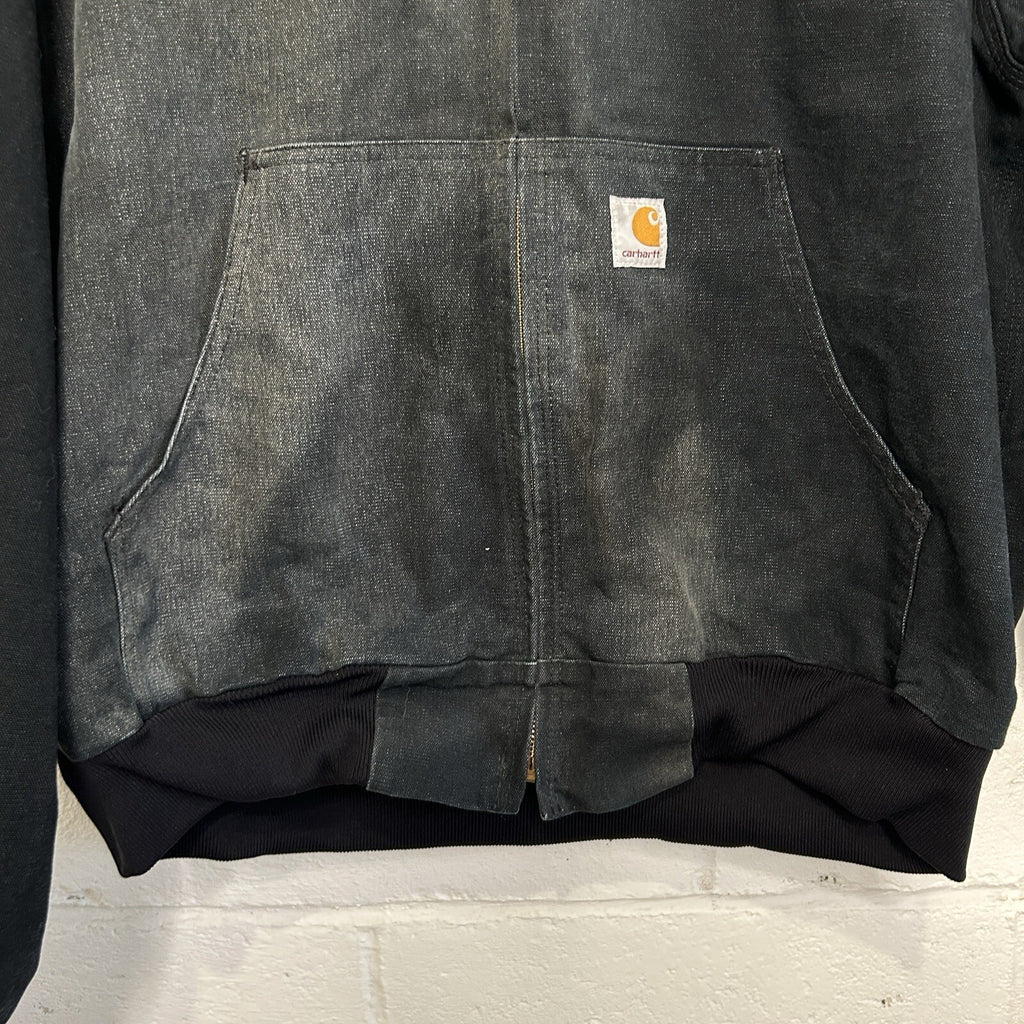 Carhartt Thermal Hooded Active Jacket “Black” Budweiser J131 BLK Men’s XL