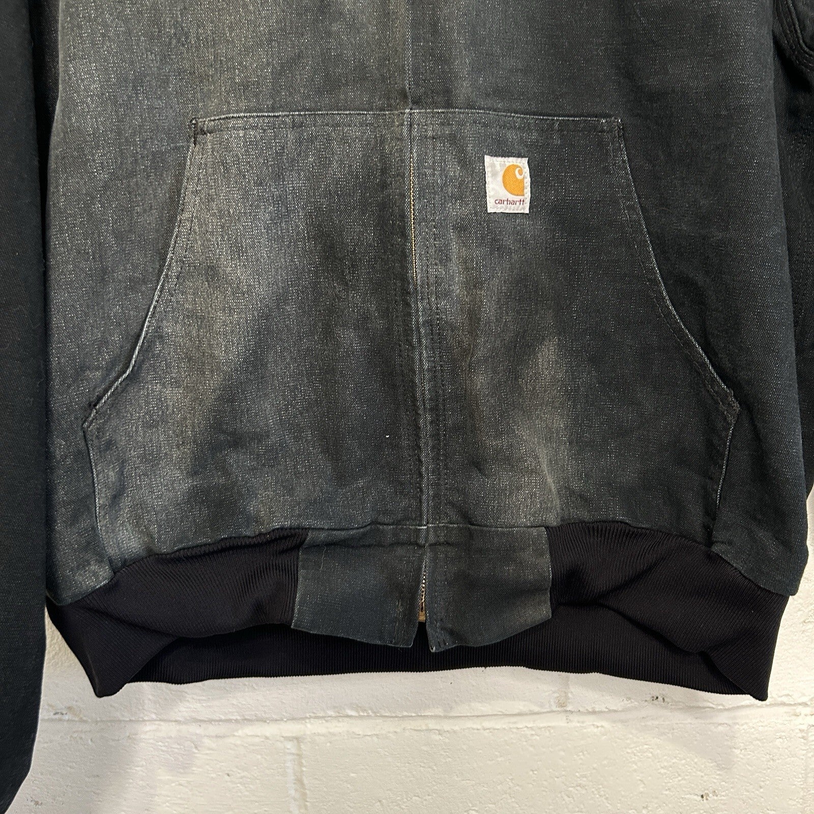 Carhartt Thermal Hooded Active Jacket “Black” Budweiser J131 BLK Men’s XL