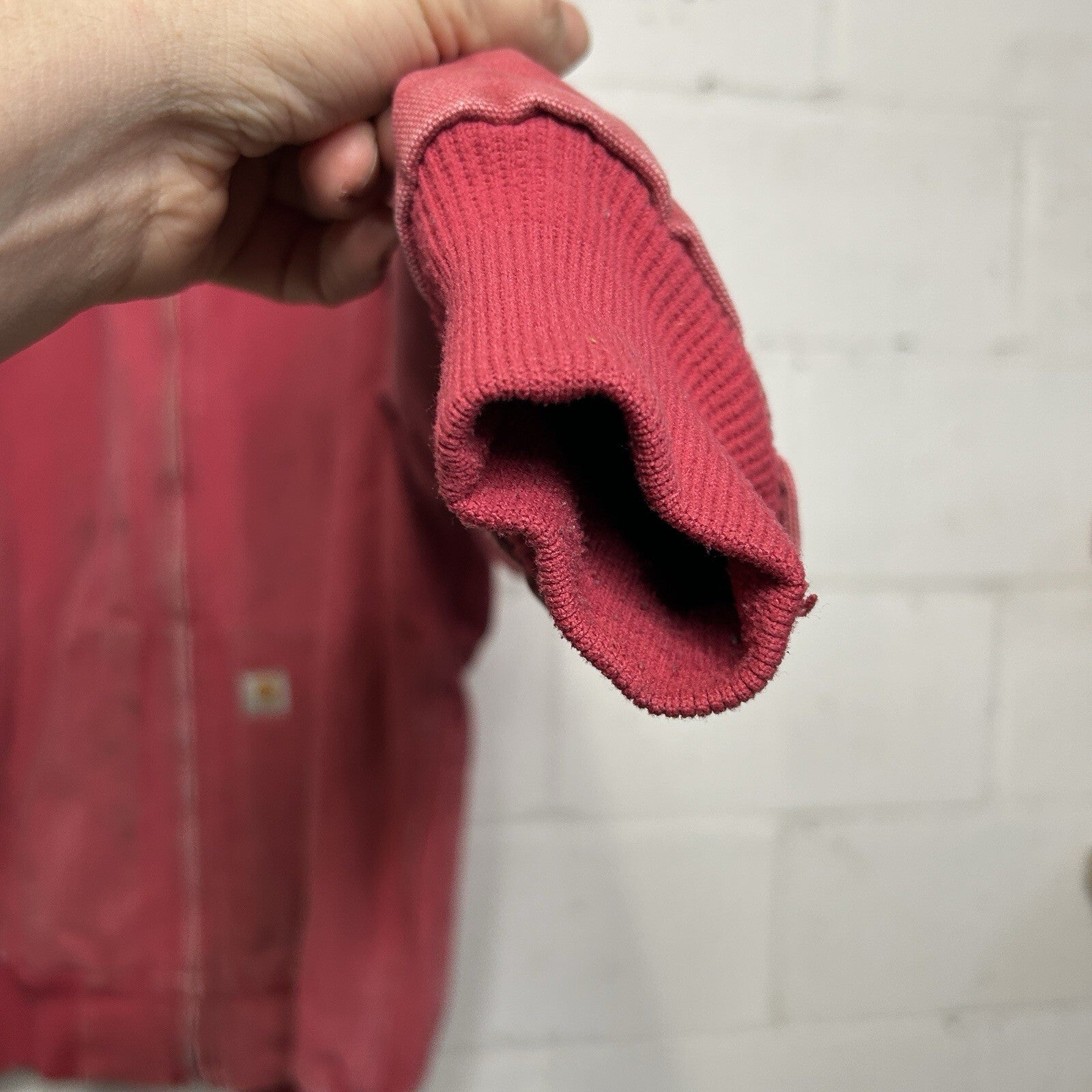Y2K Carhartt Quilted Hooded Jacket “Crabapple Pink” WJ130 624 Women’s 2XL