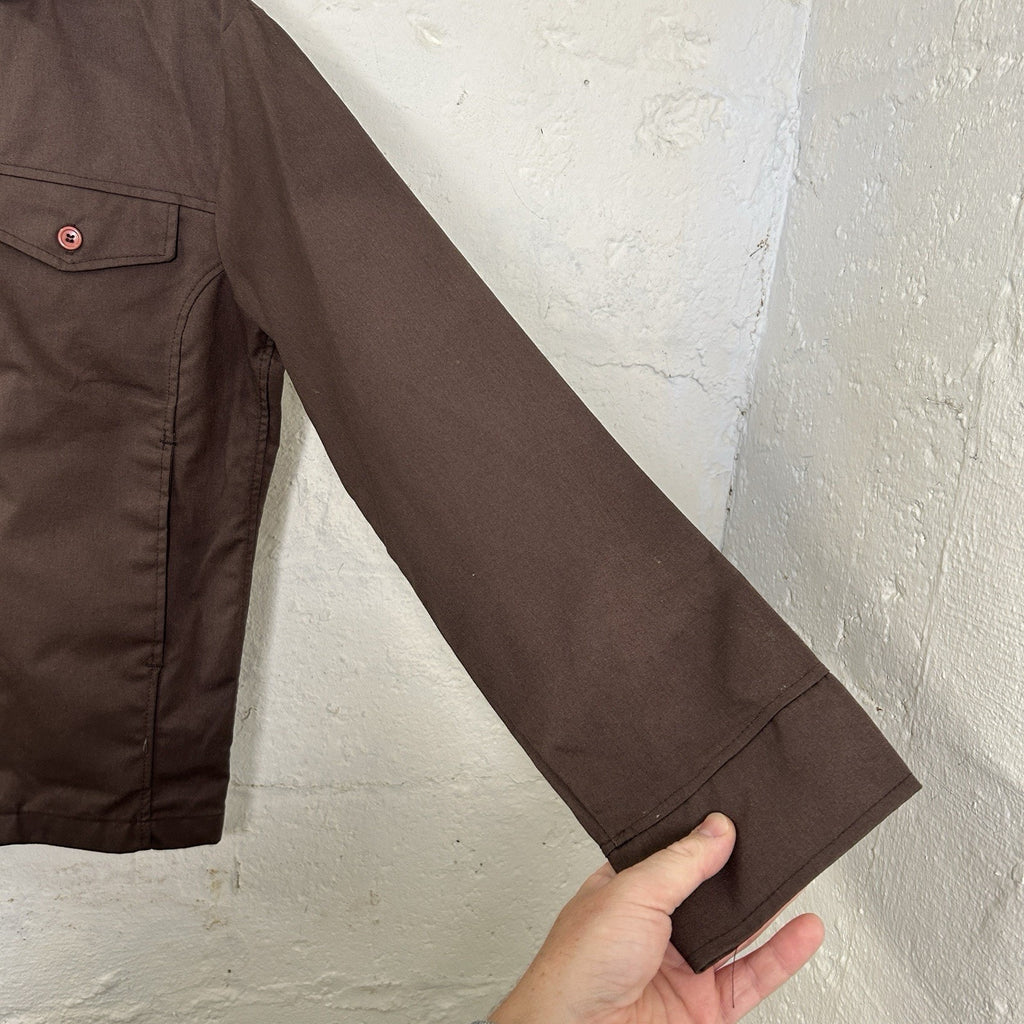 True Vintage 1960's Mardac Twill Work Jacket “Brown”
