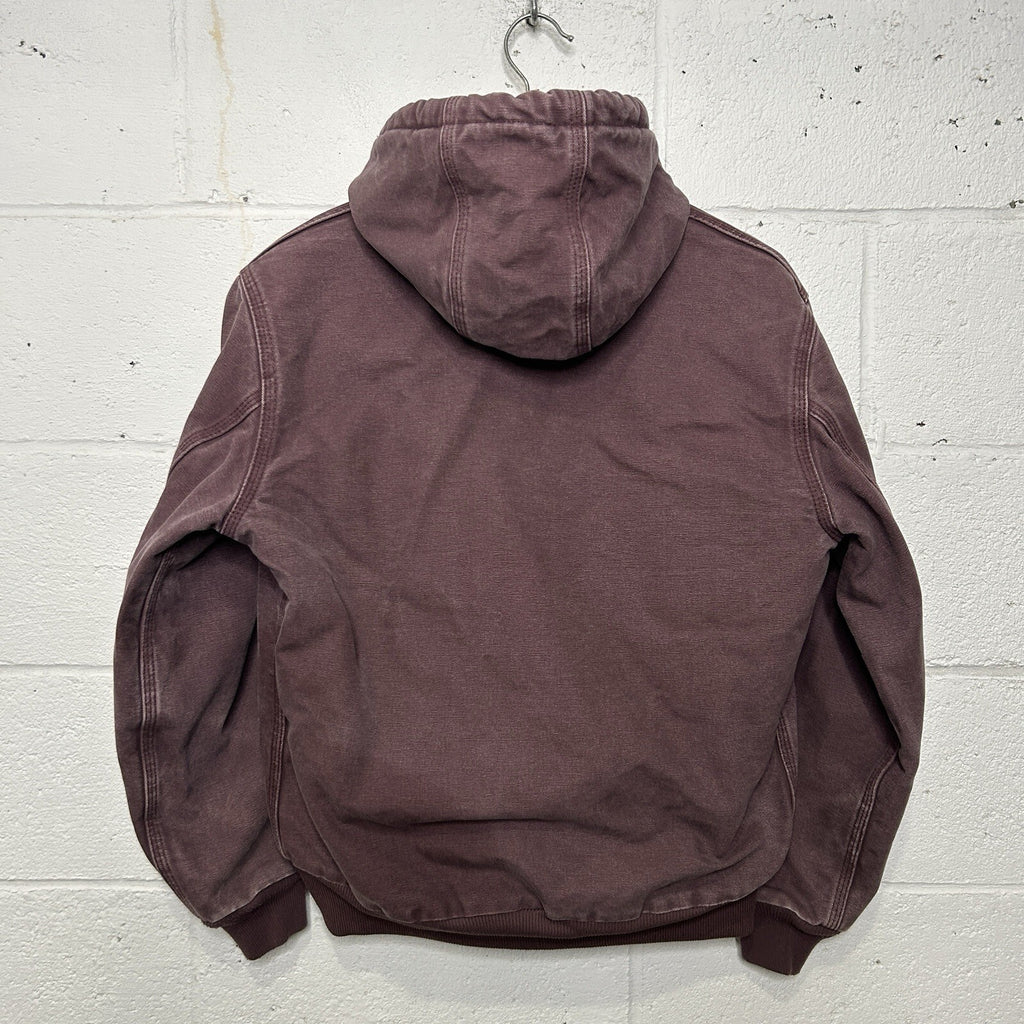 Vintage Carhartt Quilted Active Jacket “Deep Plum” WJ130 DPM Women’s Small