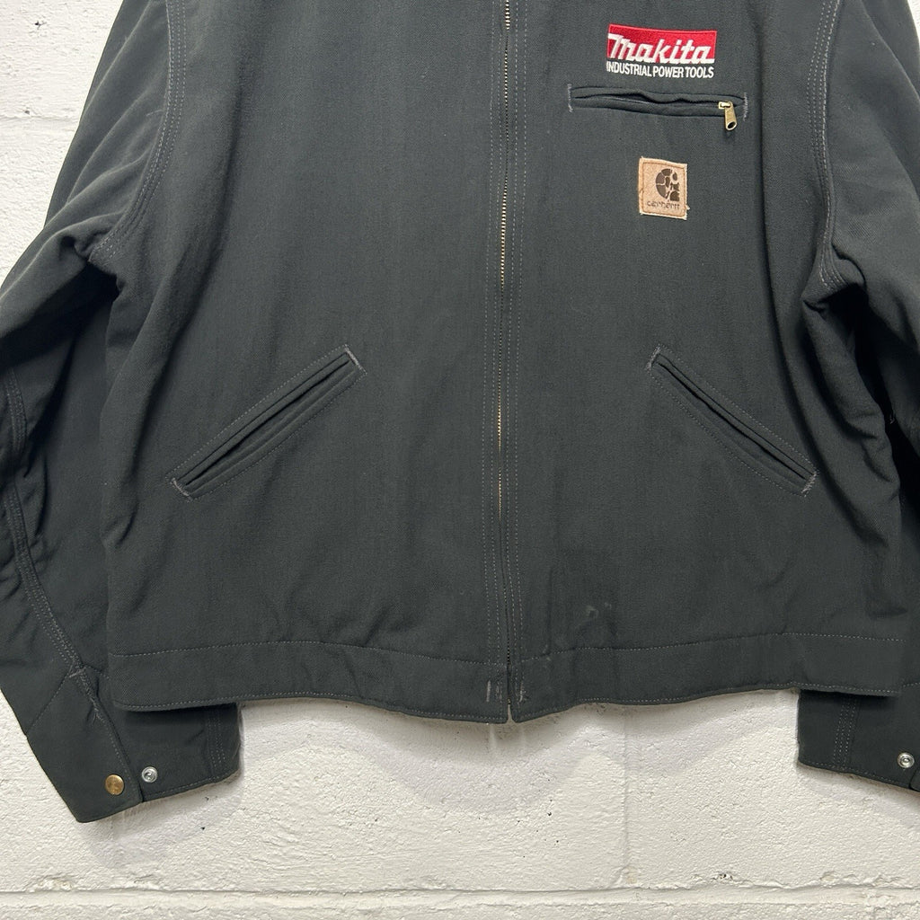 Vintage Carhartt Blanket-Lined Detroit Jacket “Charcoal” J128 CHR Men’s X-Large