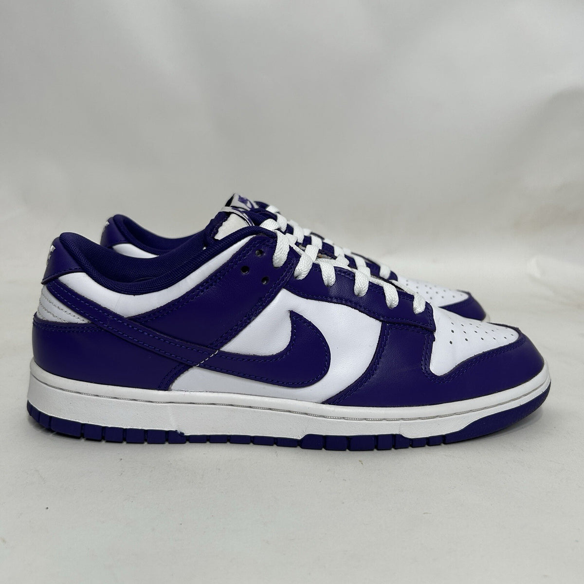 Nike Dunk Low Retro “Championship Court Purple White” DD1391-104 Men’s 11 Worn