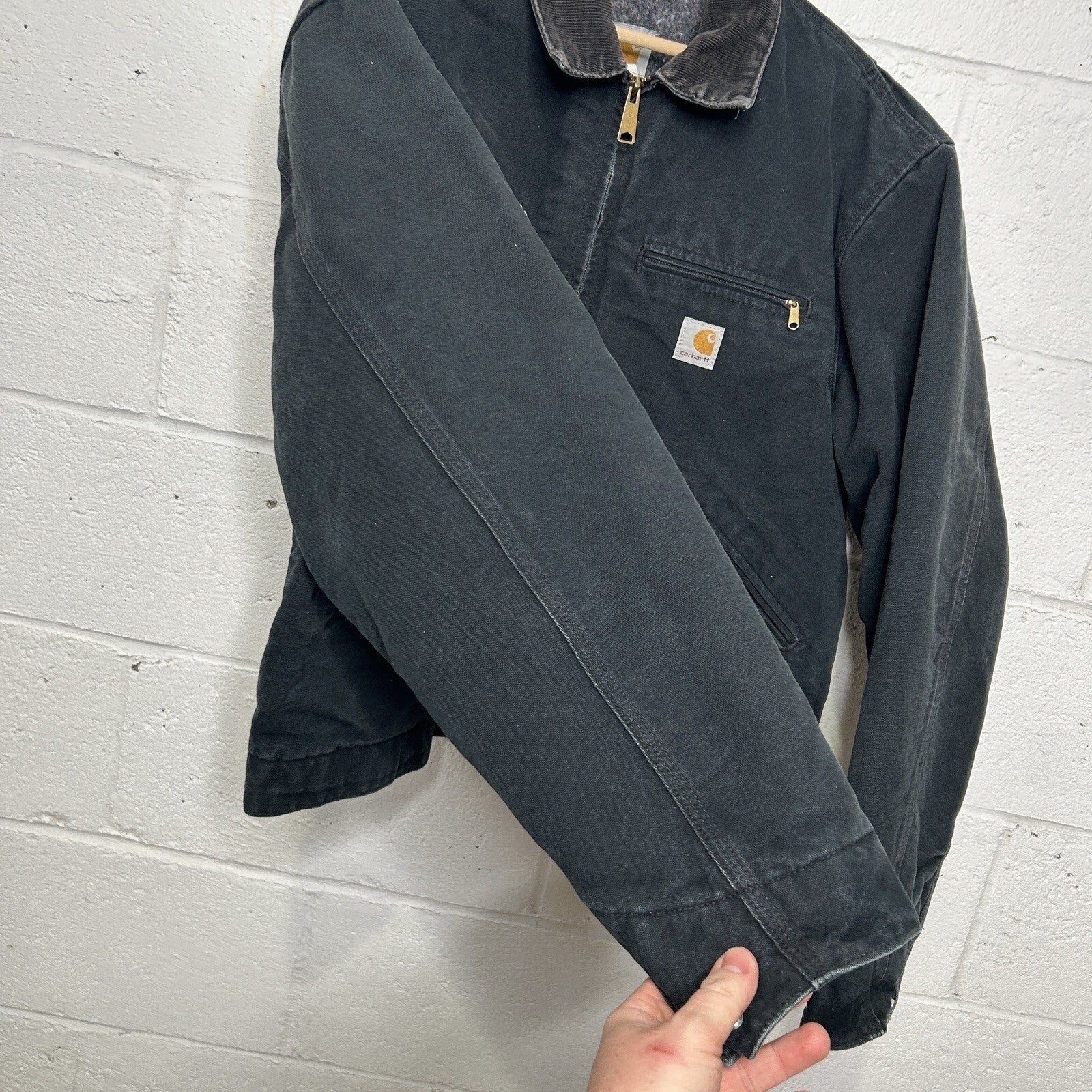 Vintage Carhartt Blanket-Lined Detroit Jacket “Black” J01 BLK Men’s X-Large