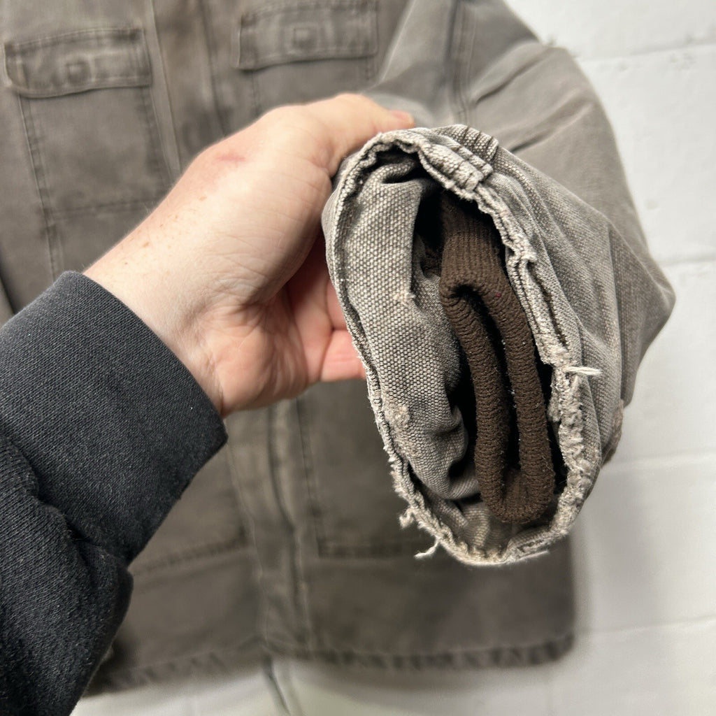 Vintage Faded Carhartt Quilted Artic Jacket “Chestnut” C26 CHT Men’s Medium