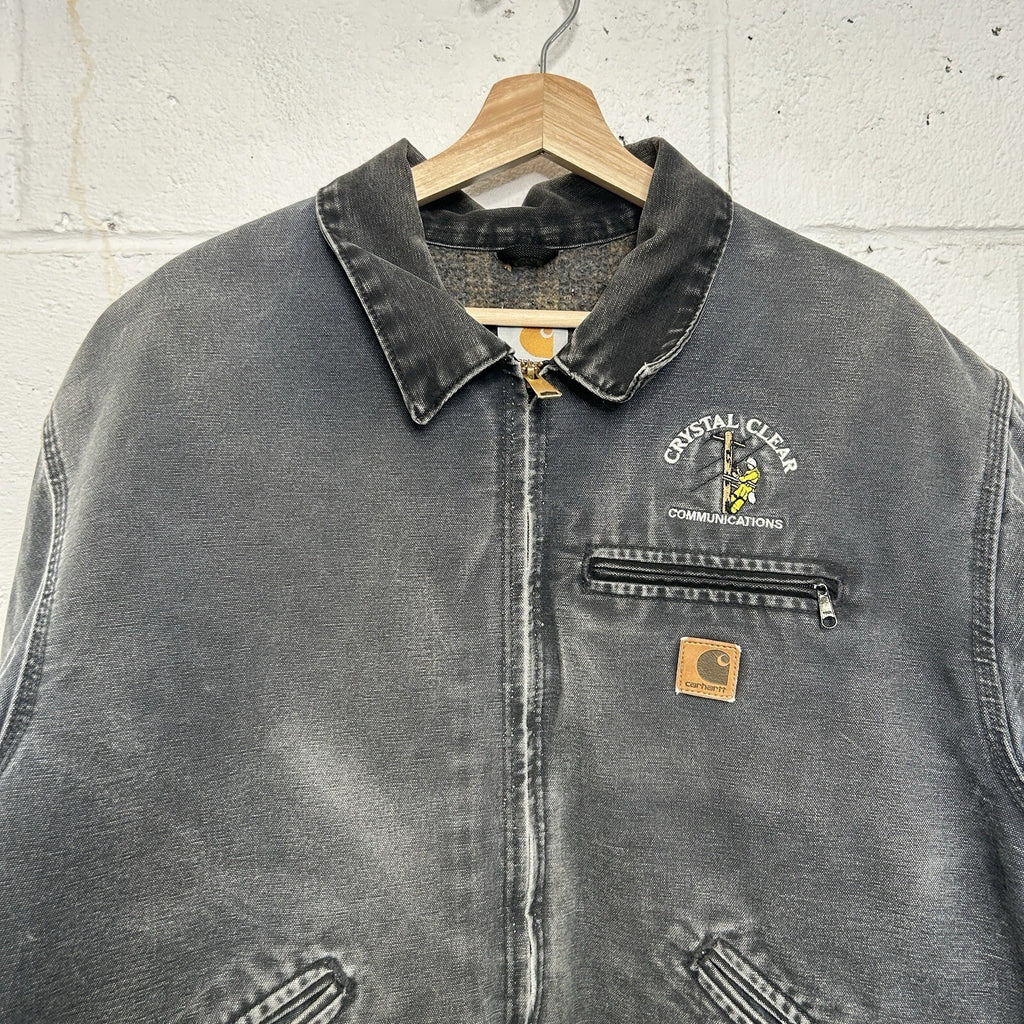 Vintage Carhartt Blanket-Lined Detroit Jacket “Gravel/Grey” J97 GVL Men’s 2XL