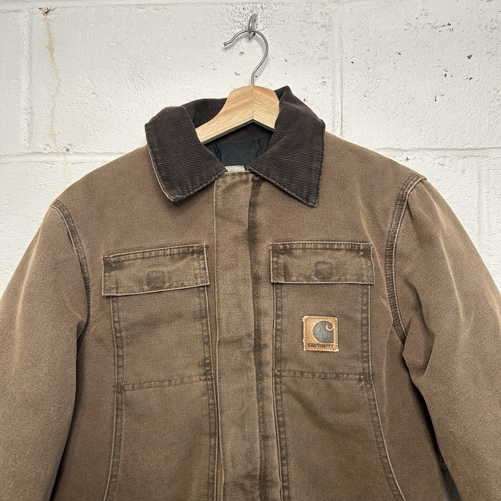 Vintage Carhartt Quilted Artic Jacket “Chestnut” C26 CHT Men’s Small