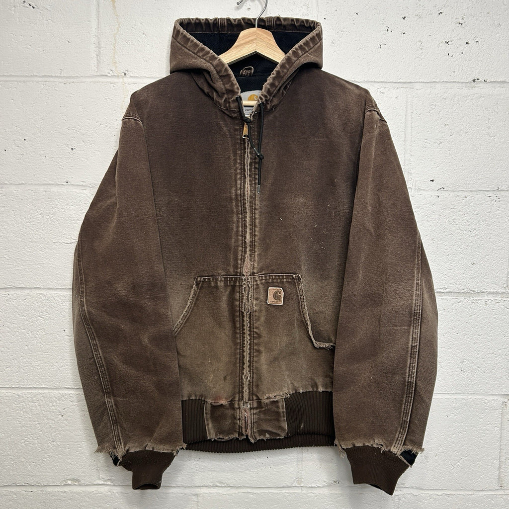 Vintage Carhartt Thermal-Lined Active Jacket “Dark Brown” J168 DKB Men’s Medium