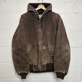 Vintage Carhartt Thermal-Lined Active Jacket “Dark Brown” J168 DKB Men’s Medium