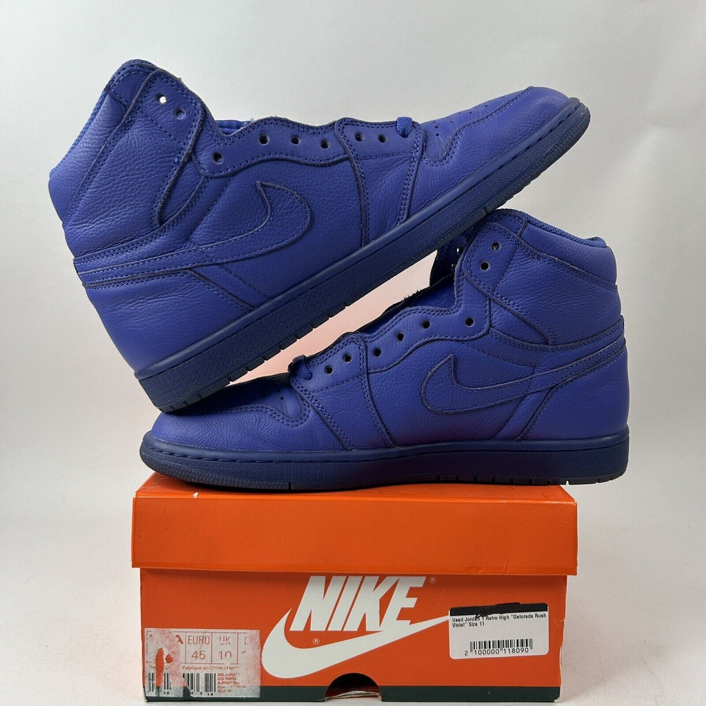 Nike Shoes Air Jordan 1 Retro High OG Gatorade “Rush Violet” 2024