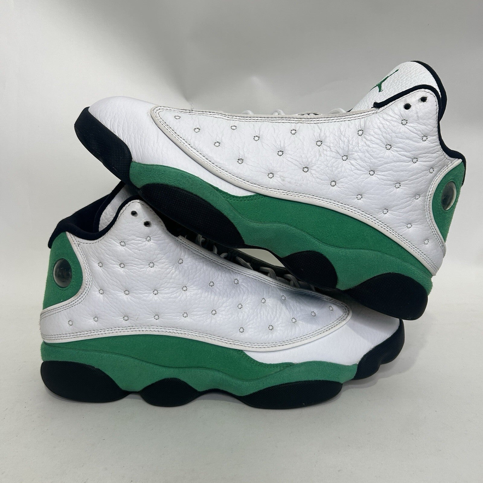 Nike Air Jordan 13 Retro OG “Lucky Green White Black” DB6537-113 Men's 12 Worn