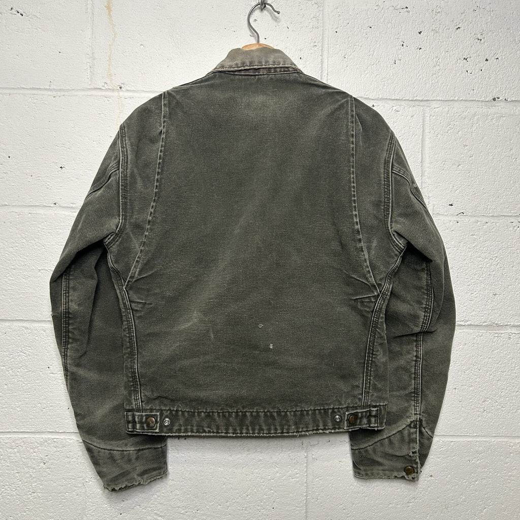 Vintage Carhartt Blanket-Lined Detroit Jacket “Moss Green” J97 MOS Men’s Small