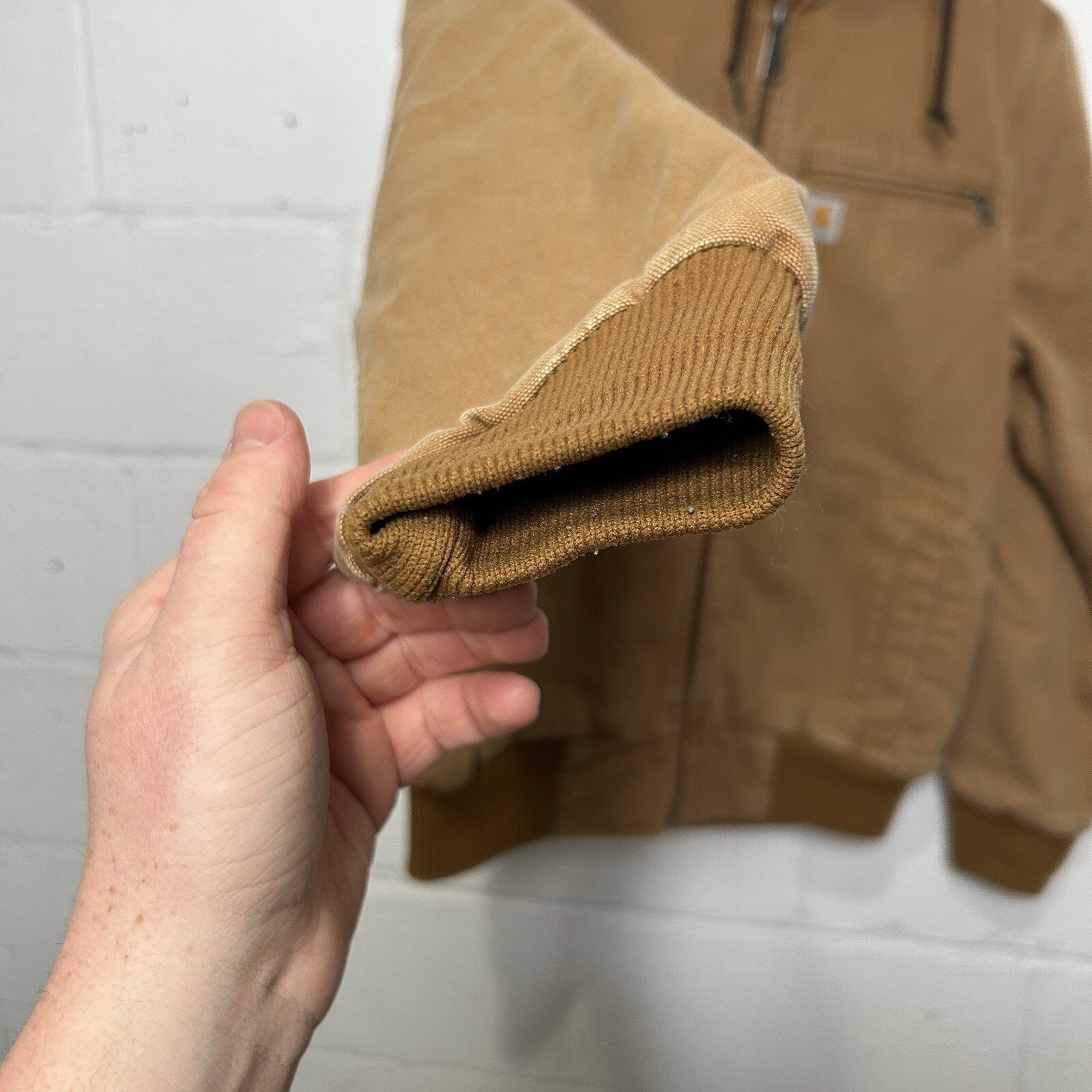 Carhartt Sherpa-Lined Wildwood Jacket “Brown” 100815-211 Women’s Medium