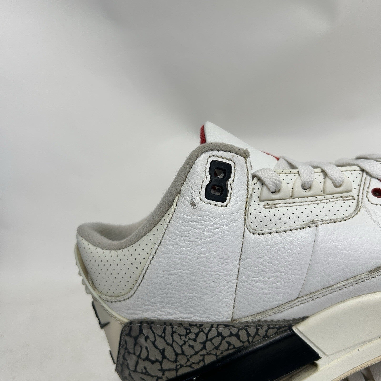 Nike Air Jordan 3 Retro OG Reimagined “White Cement” DN3707-100 Men’s 8 Worn