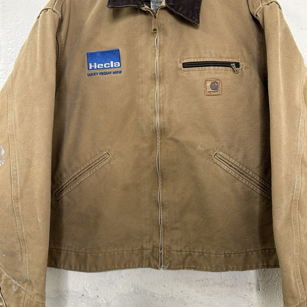 Vintage Carhartt Blanket-Lined Detroit Jacket “Camel” J97 CML Men’s X-Large