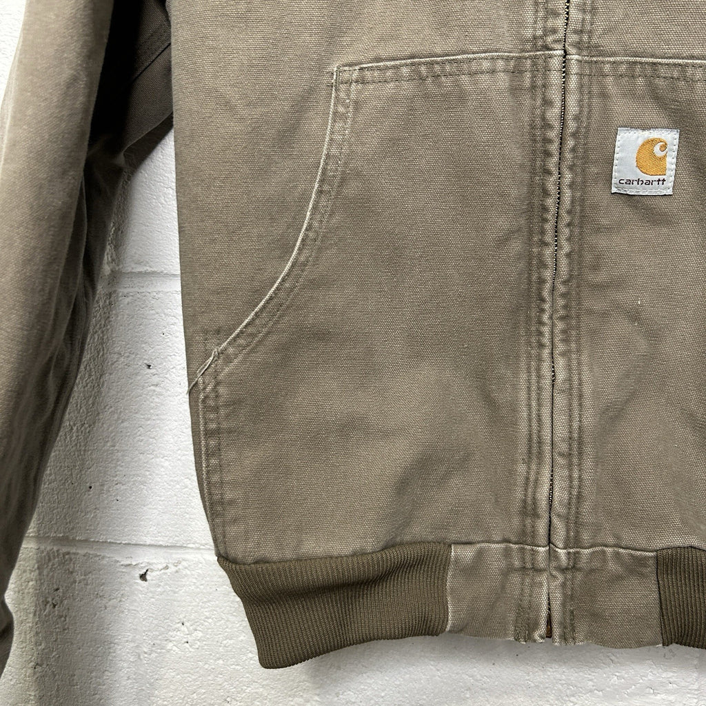 Y2K Carhartt Quilted Hooded Active Jacket “Desert” Y06 DES Youth XL/Women’s XS