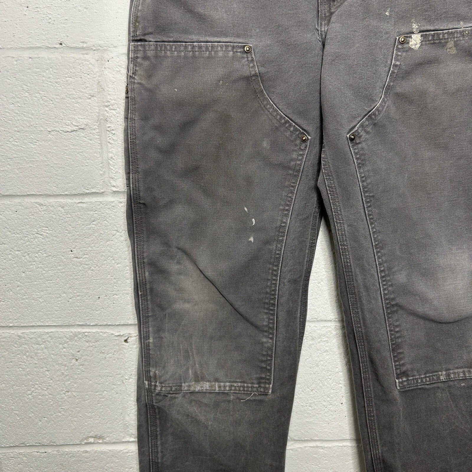Vintage Carhartt Dungaree DoubleKnee Pants “Gravel Grey”