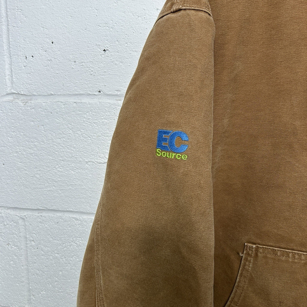 Carhartt Hooded Quilt-Lined Active Jacket “Brown” J130-211 Men’s X-Large