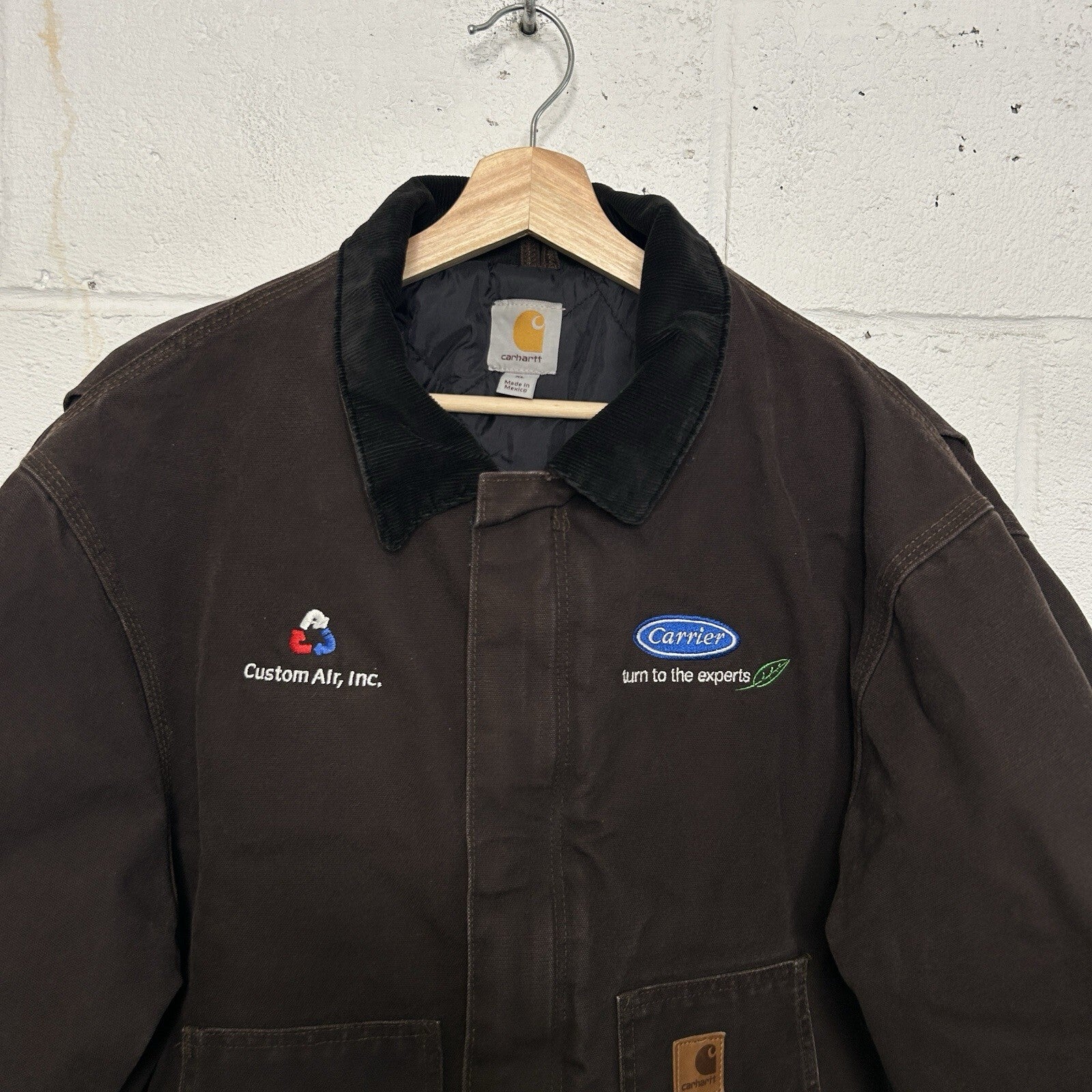 Vintage Carhartt Quilted Traditional Jacket “Dark Brown” J22 DKB Men’s X-Large