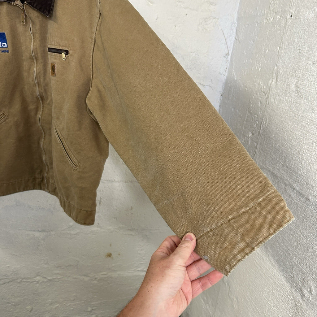 Vintage Carhartt Blanket-Lined Detroit Jacket “Camel” J97 CML Men’s X-Large