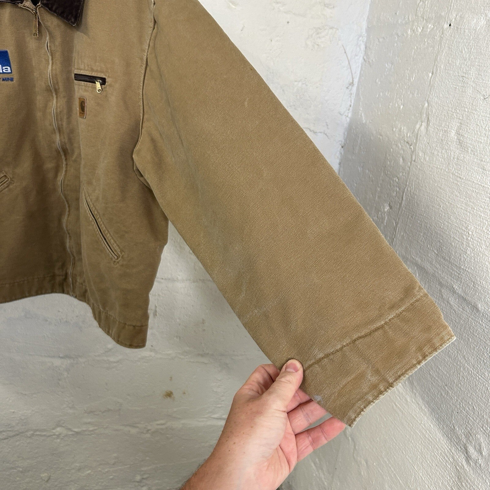 Vintage Carhartt Blanket-Lined Detroit Jacket “Camel” J97 CML Men’s X-Large