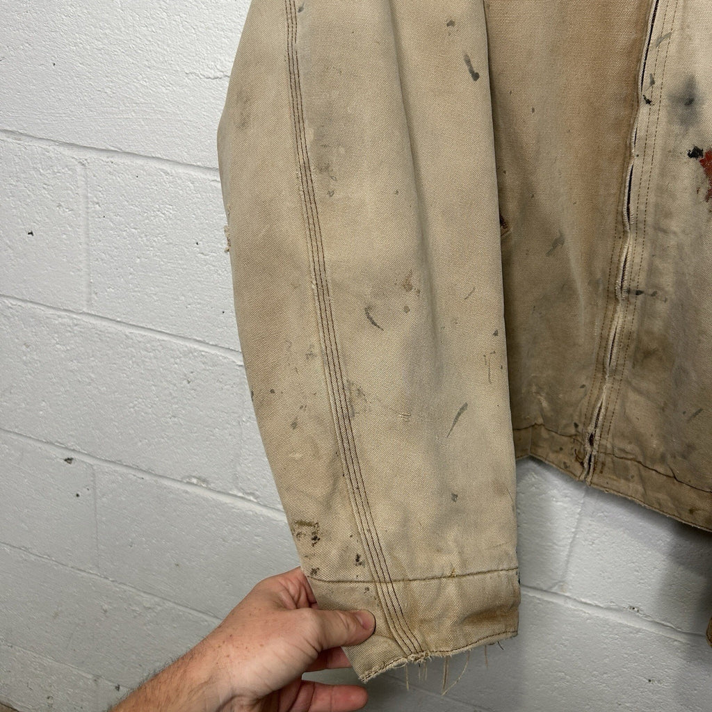 Vintage Carhartt Blanket-Lined Detroit Jacket “Brown” J01
