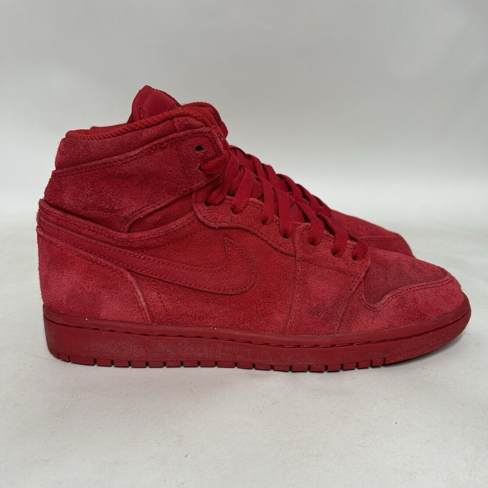 Nike Air Jordan 1 Retro High OG “Red Suede” 332550-603 Men’s 8 Worn