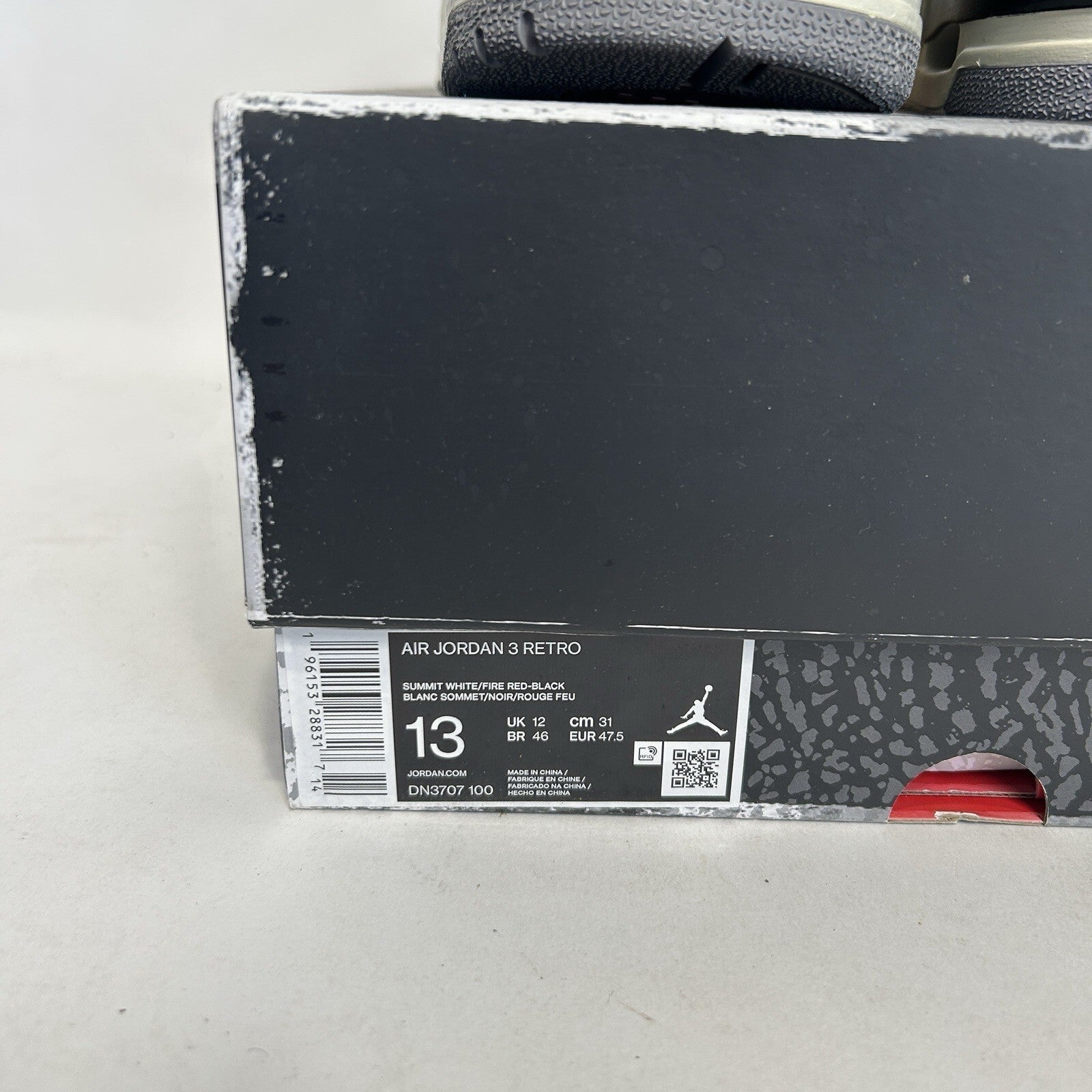 Nike Air Jordan 3 Retro OG Reimagined “White Cement” DN3707-100 Men’s 13 New