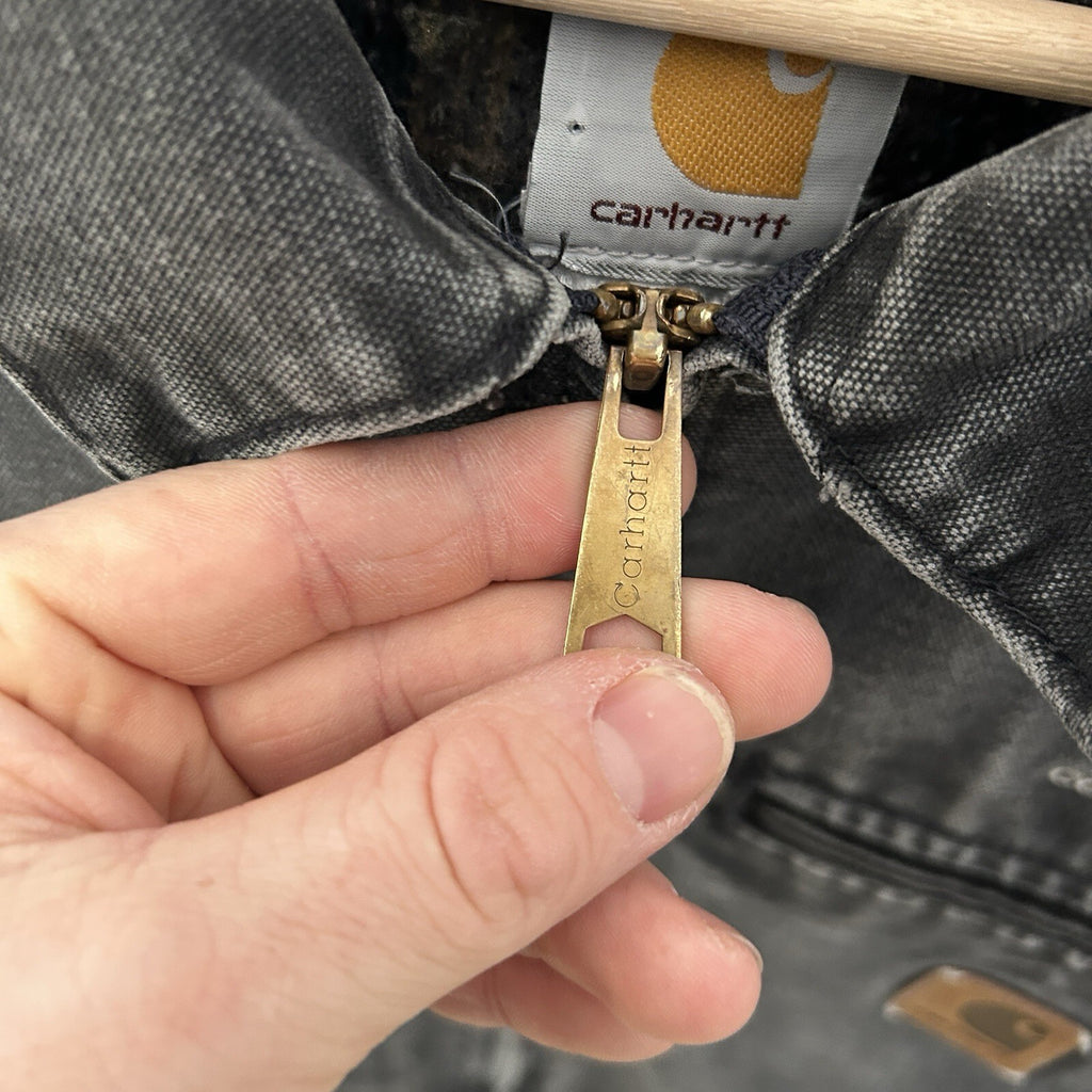 Vintage Carhartt Blanket-Lined Detroit Jacket “Gravel/Grey” J97 GVL Men’s 2XL