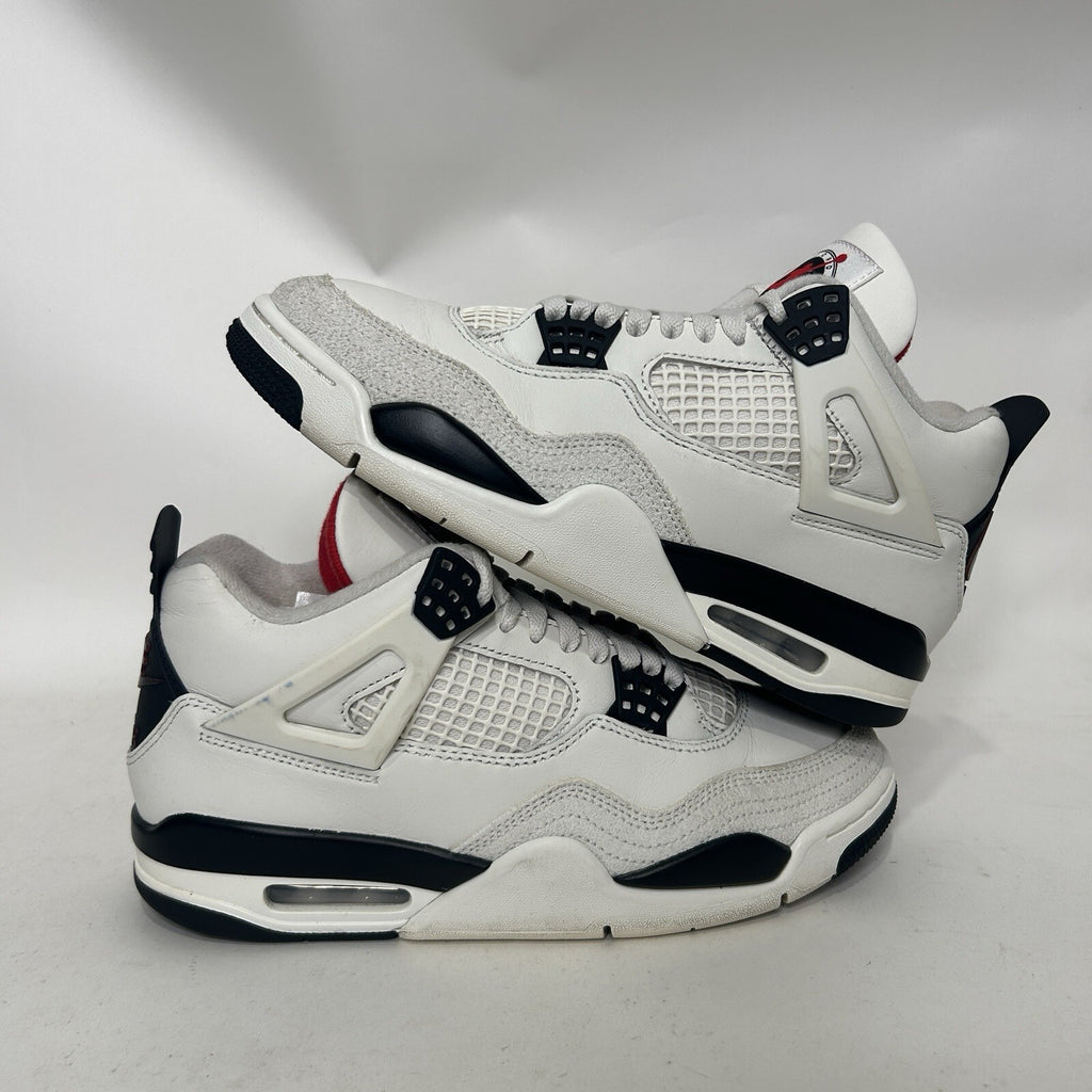 Nike Air Jordan 4 Retro OG FC “Sail Black University Red” IM4002-100 Men's 8