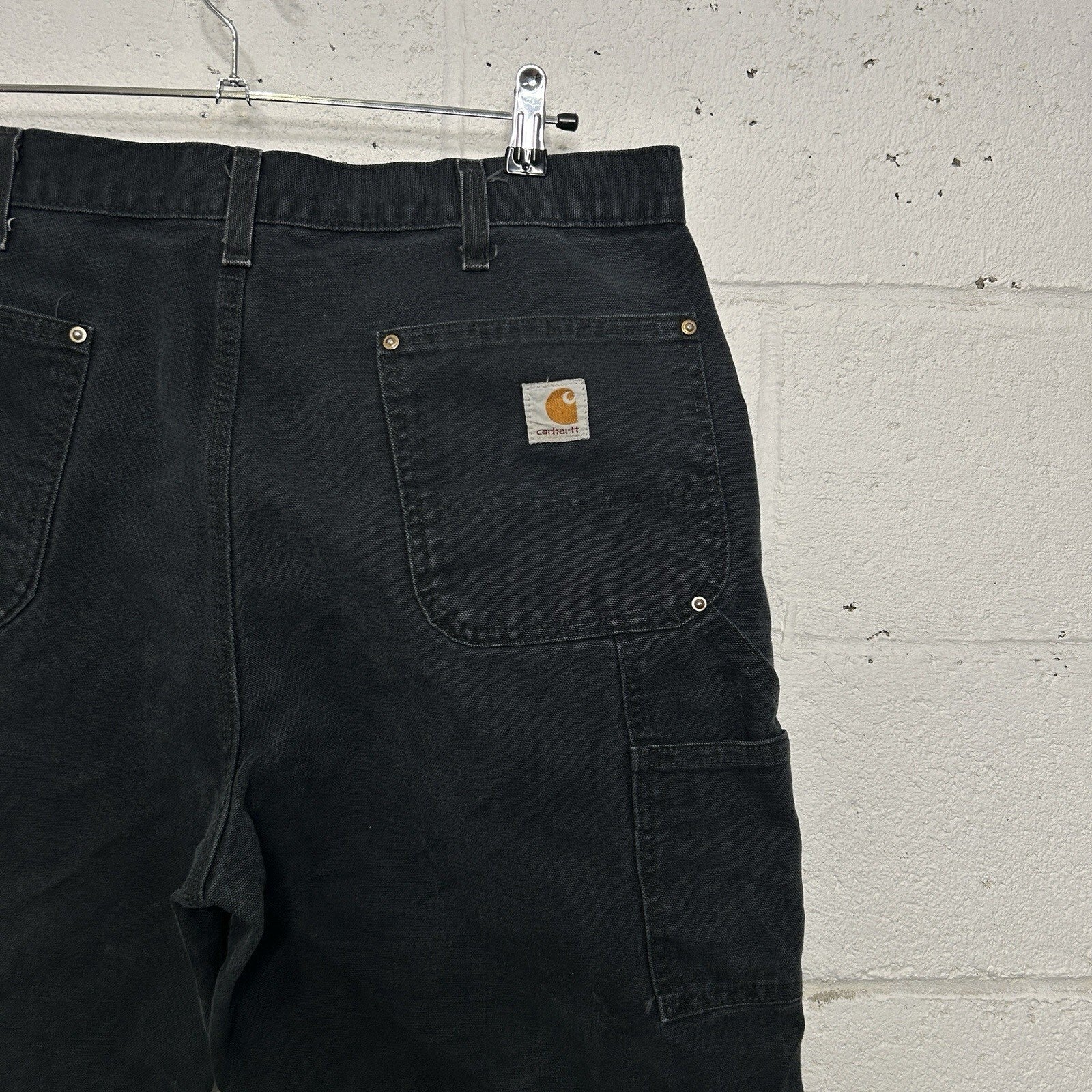 Vintage Carhartt DoubleKnee Carpenter Pants “Black” B01