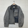 Vintage Blanket-Lined Carhartt Detroit Jacket “Metal” J97 MTL Men’s X-Large