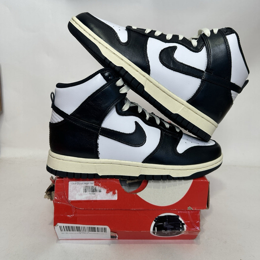 Nike Dunk High PRM WMNS “Vintage Panda” DQ8581-100 Women’s 7.5 New