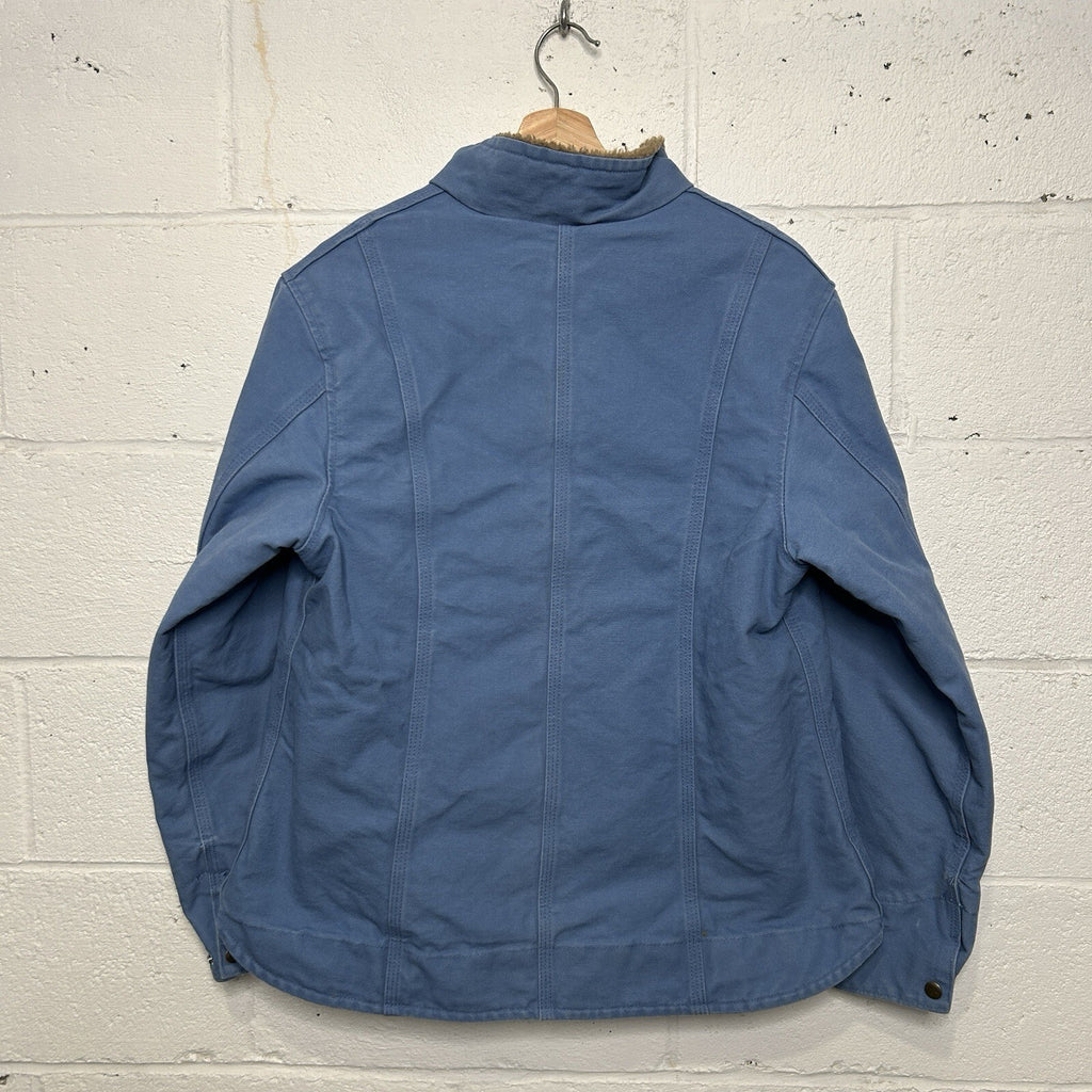 Carhartt Sherpa-Lined Canyon Jacket “French Blue” WJ022 FHB Women’s Large