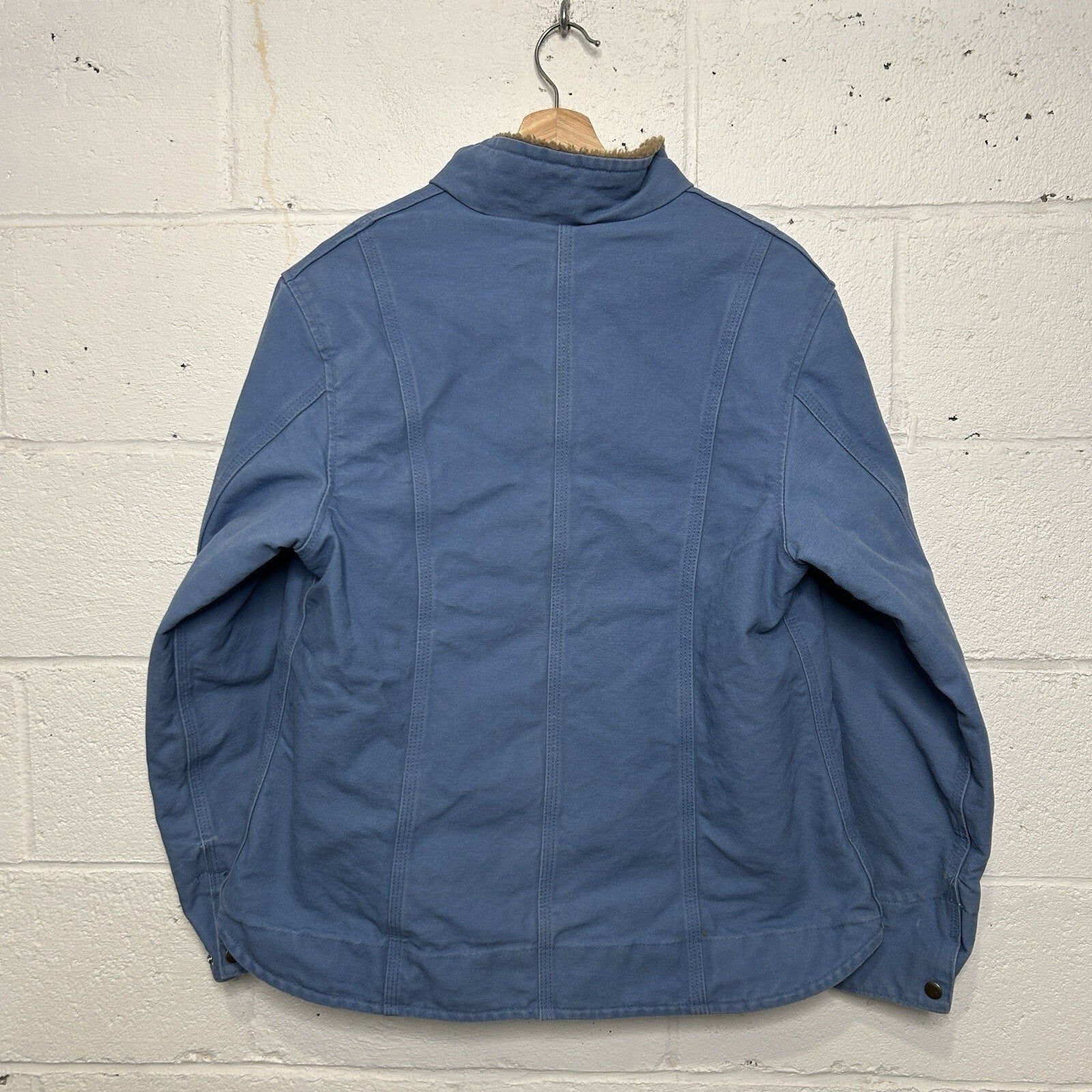 Carhartt Sherpa-Lined Canyon Jacket “French Blue” WJ022 FHB Women’s Large