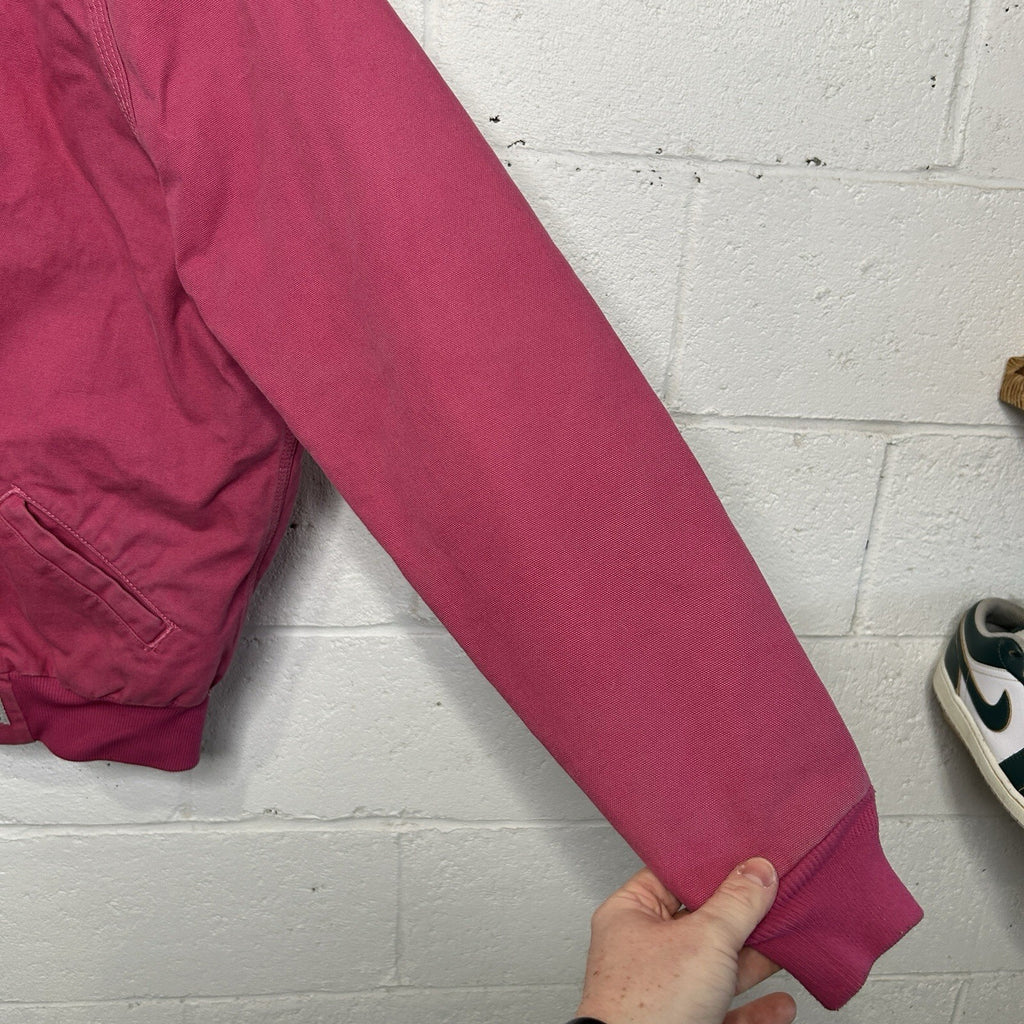 Y2K Carhartt Quilted Hooded Active Jacket “Tulip Pink” 100461-677 Women’s Small
