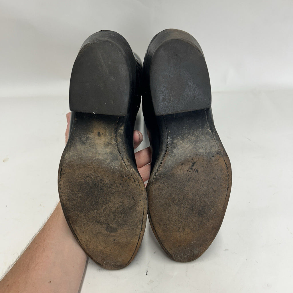 Vintage Tony Lama Style 2993 Western Cowboy Boots “Black” Men’s 9D