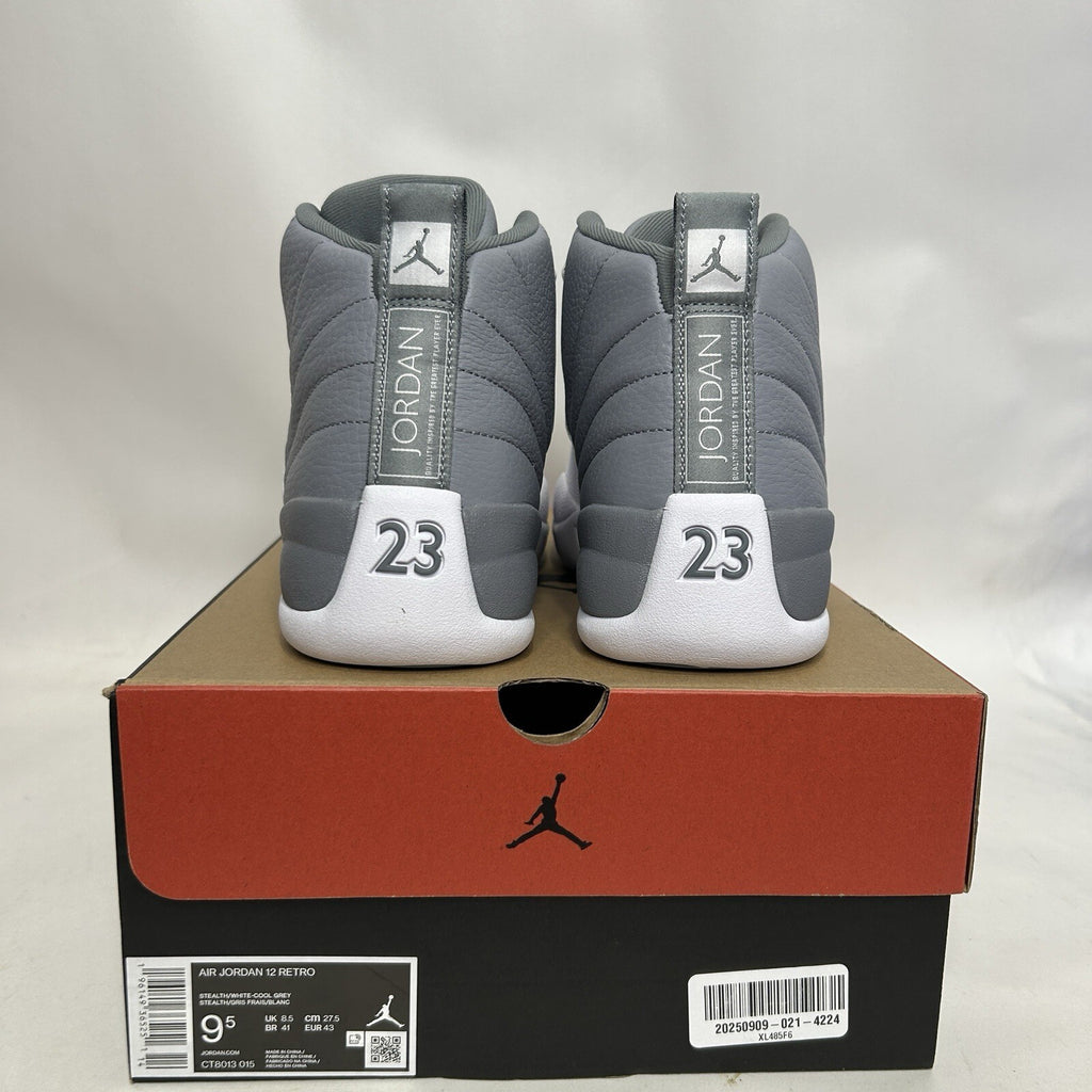 Nike Air Jordan 12 Retro “Stealth/Grey White” 2022 CT8013-015 Men’s 9.5 New