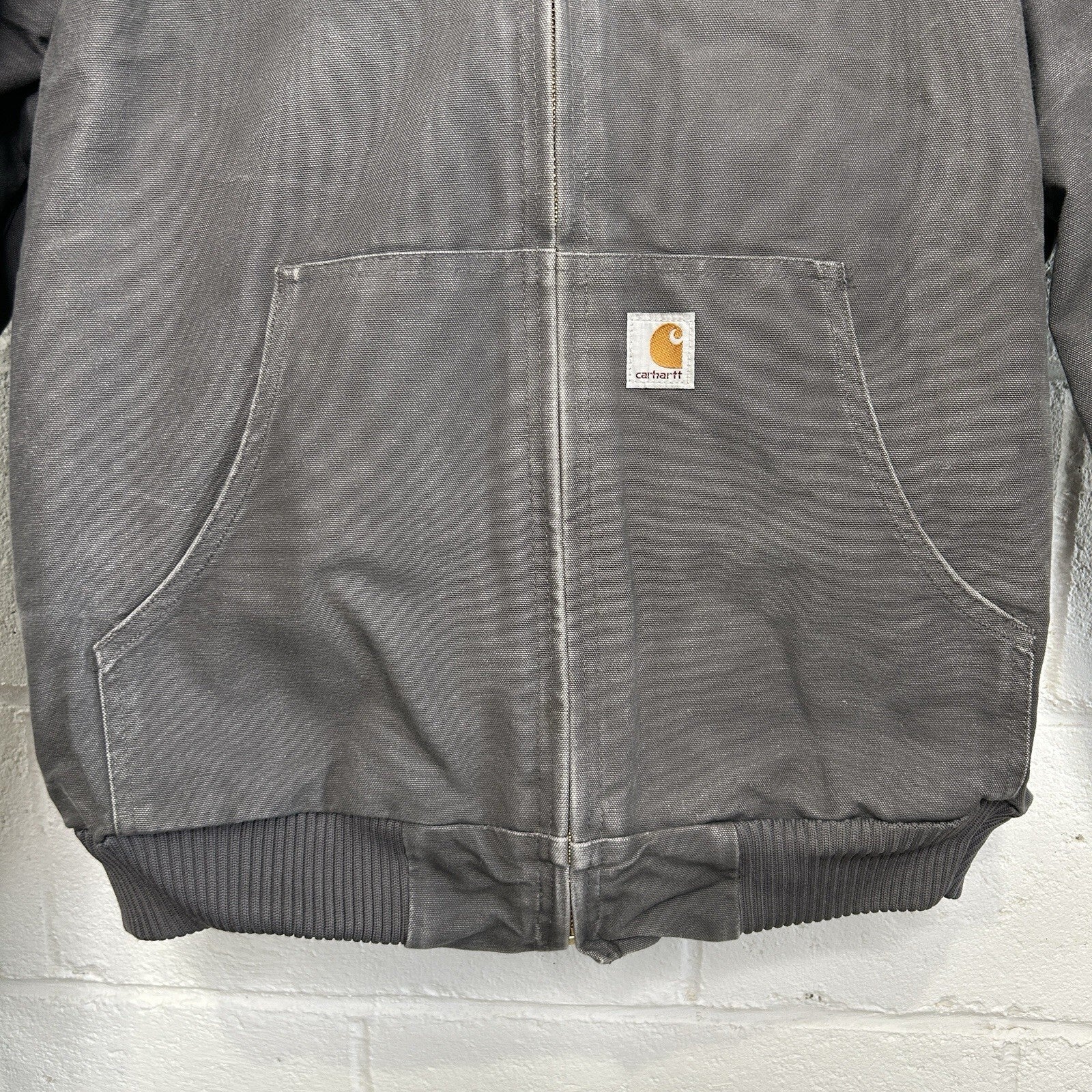 Carhartt Quilted Hooded Active Jacket “Gravel/Grey” J140-GVL Men’s Large
