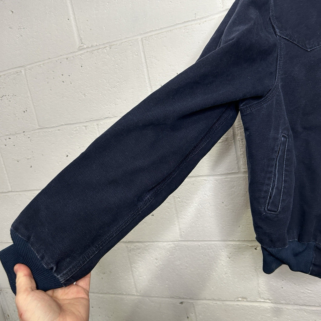 Vintage Carhartt Quilted Santa Fe Jacket “Midnight Blue” J14 MDT Men’s Small