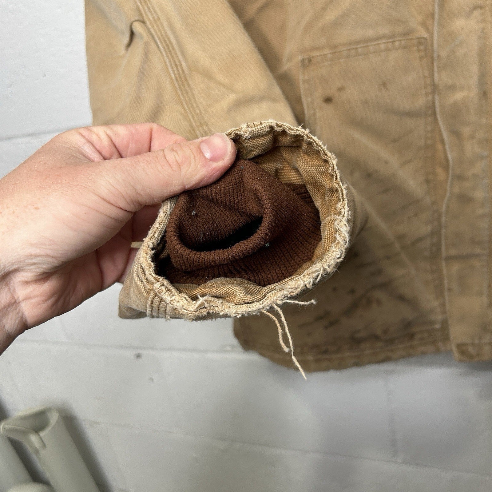 Vintage Carhartt Quilted Traditional Artic Jacket “Brown” J02 BRN Men’s X-Large