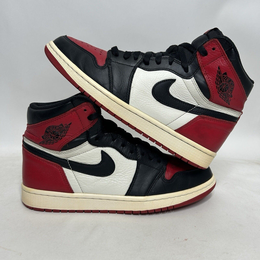 Nike Shoes Air Jordan 1 Retro OG High “Bred Toe/Chicago” 555088–610 Men’s 9.5