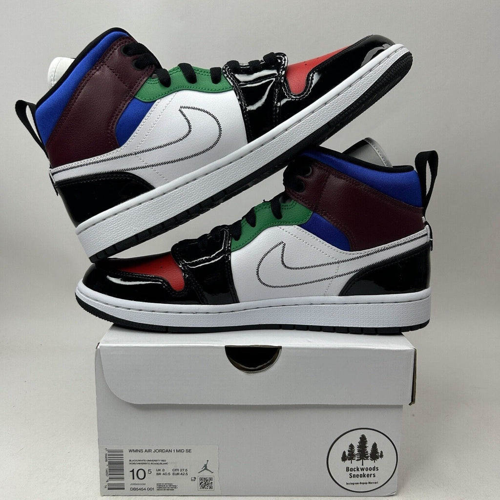 Nike Shoes Air Jordan 1 Mid SE “Black Multi-Color” 2023