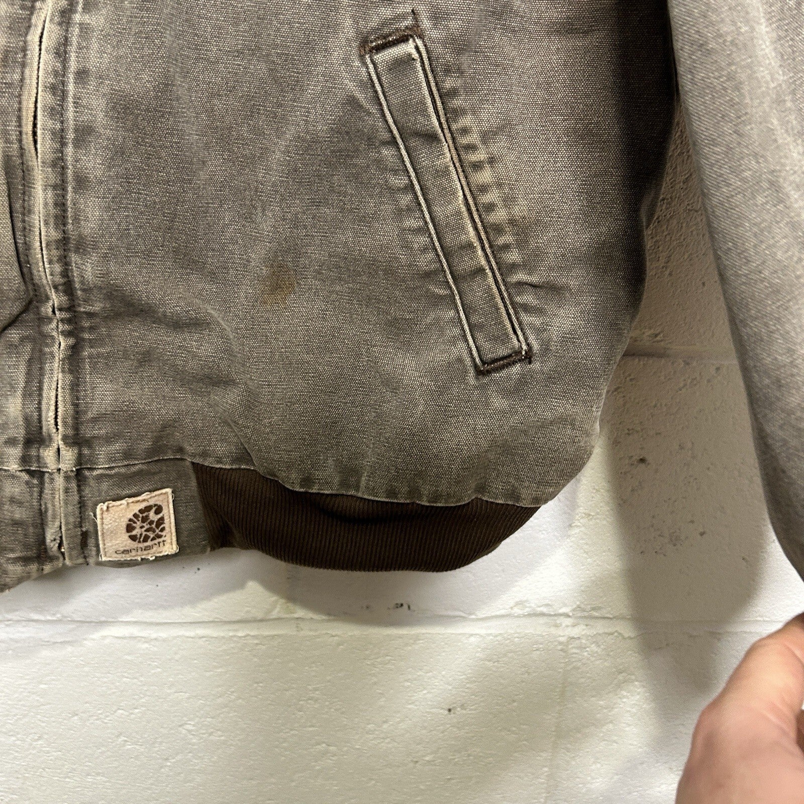 Vintage Carhartt Mesh-Lined Santa Fe Jacket “Chesutnut” J102 CHT Men’s X-Large