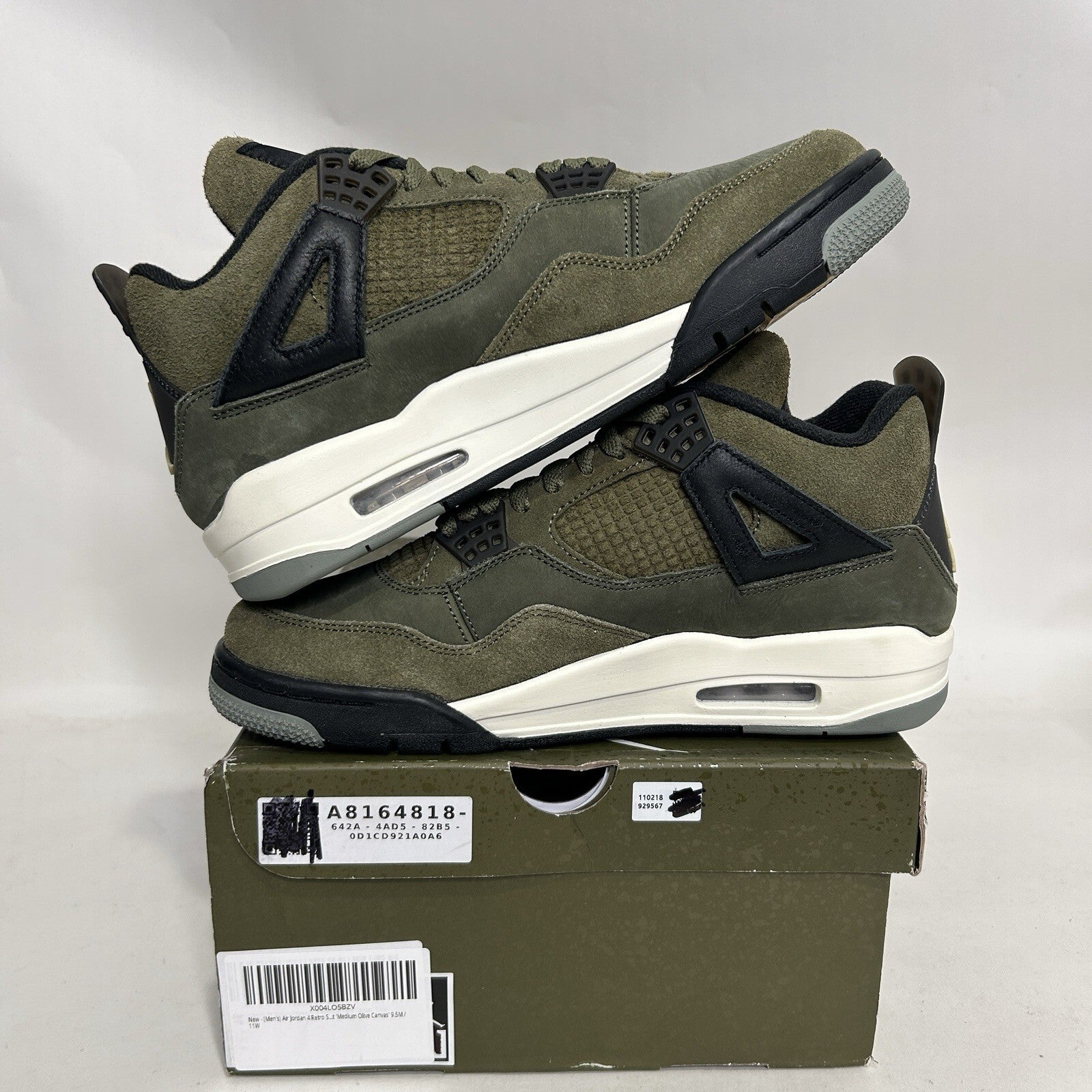 Nike Air Jordan 4 Retro SE Craft “Olive” FB9927-200 Men’s 9.5 New