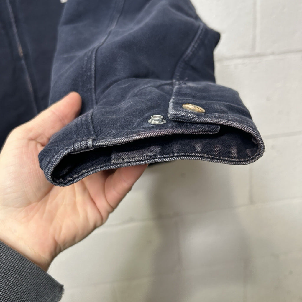 Vintage Carhartt Blanket-Lined Detroit Jacket “Dark Navy” J01 DNY Men’s Large