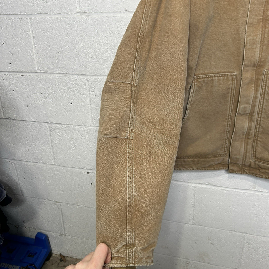 Vintage Carhartt Sherpa-Lined Dearborn Jacket “Camel/Brown” J164 CML Men’s XL